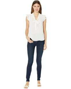 Calvin Klein Shirts & Tops Ruffle Cap Sleeve Tie Neck -Outlet Calvin Klein Store 61MbgtDjsUL. AC SR736920