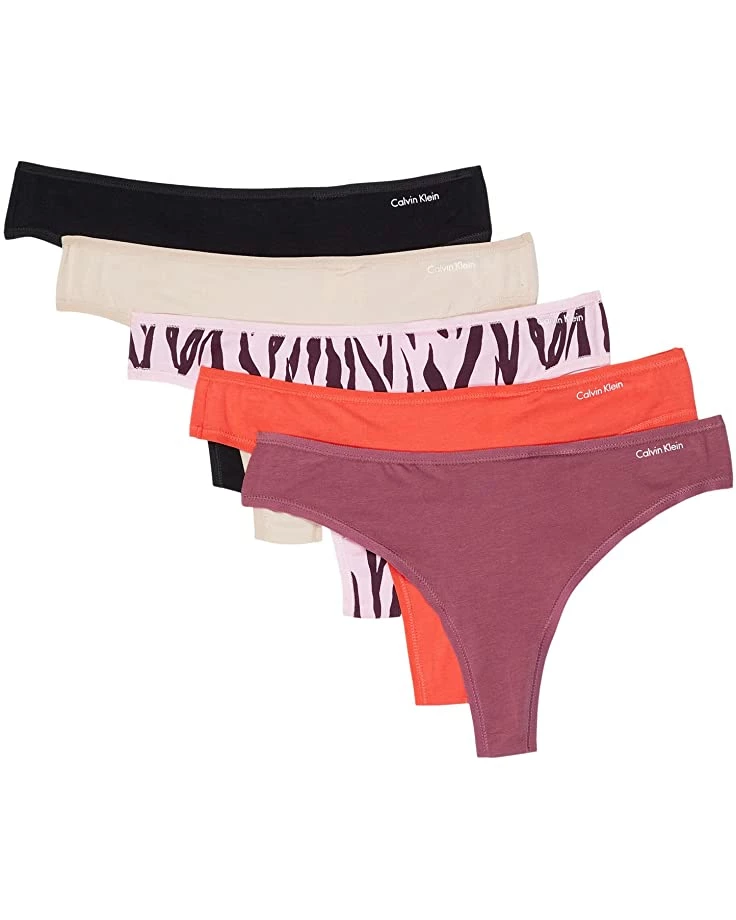 Calvin Klein Underwear Underwear & Intimates Form Thong 5-Pack 1 Calvin Klein Underwear Underwear & Intimates Form Thong 5-Pack