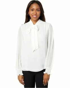 Calvin Klein Shirts & Tops Long Sleeve Bow Blouse