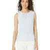 Calvin Klein Shirts & Tops Solid Pleat Neck Cami
