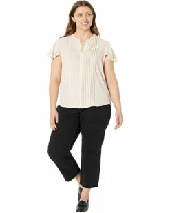 Calvin Klein Shirts & Tops Ruffle Cap Sleeve Pleat Front Blouse -Outlet Calvin Klein Store 61ctf7QtqGL. AC SR736920