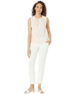 Calvin Klein Shirts & Tops Solid Sleeveless Pleat Neck Cami -Outlet Calvin Klein Store 61lcO4RuxhL. AC SR736920