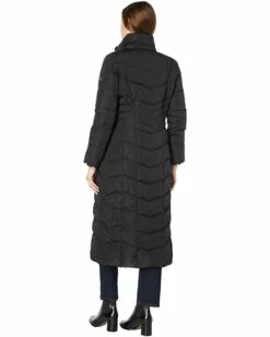 Calvin Klein Coats & Outerwear Cheveron Faux Fur Trimmed Maxi Puffer -Outlet Calvin Klein Store 61v9aAMAOoL. AC SR736920