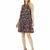 Calvin Klein Dresses Sleeveless Printed Dress