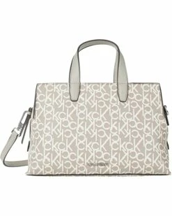 Calvin Klein Handbags Neat Graffti Scattered Logo Satchel -Outlet Calvin Klein Store 71EsQnv1LeS. AC SR736920