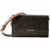 Calvin Klein Handbags Key Item Textured Embossed Logo Crossbody