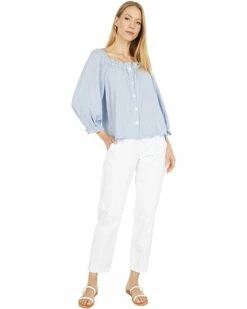 Calvin Klein Shirts & Tops Square Neck Blouse with Buttons -Outlet Calvin Klein Store 71RFpEHd46S. AC SR736920