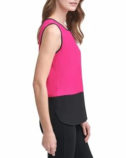 Calvin Klein Shirts & Tops Sleeveless Color-Block Blouse -Outlet Calvin Klein Store 71UsXYSoHOL. AC SR736920
