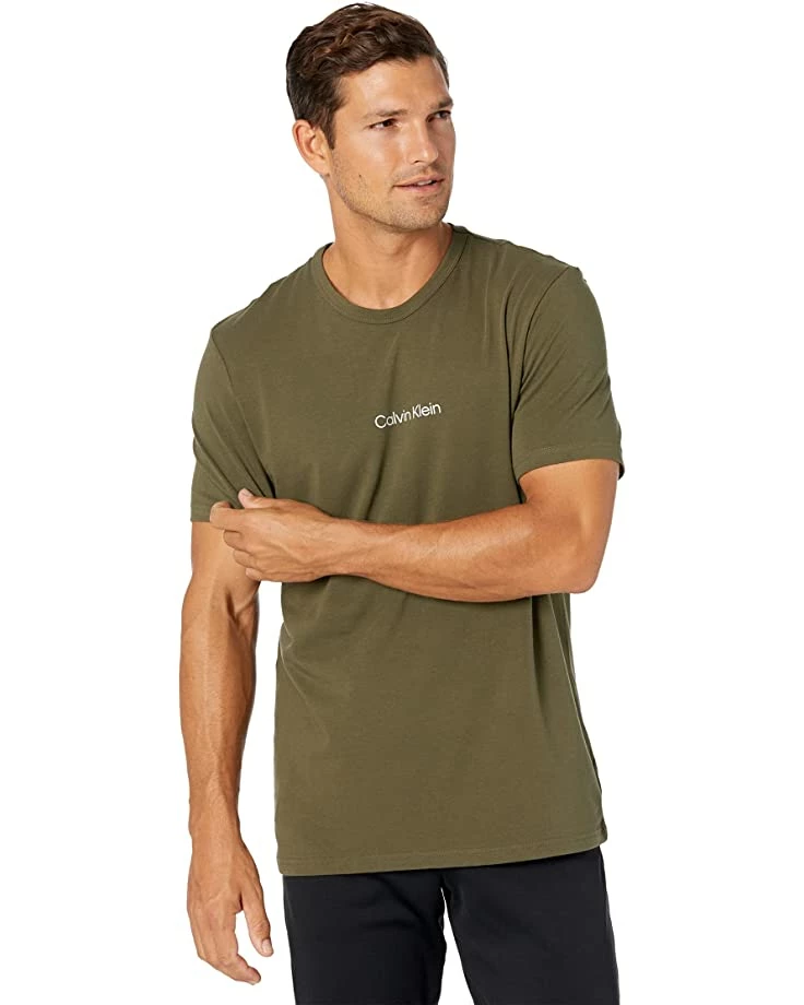 Calvin Klein Underwear Shirts & Tops Structure Lounge Short Sleeve Crew Neck 1 Calvin Klein Underwear Shirts & Tops Structure Lounge Short Sleeve Crew Neck
