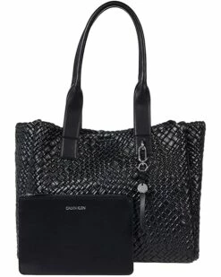 Calvin Klein Handbags Alysha Dressy Smooth Pu Tote -Outlet Calvin Klein Store 71XNVg9rpLL. AC SR736920