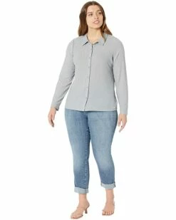 Calvin Klein Shirts & Tops Collared Long Sleeve Knit Top -Outlet Calvin Klein Store 71bml79PGVL. AC SR736920