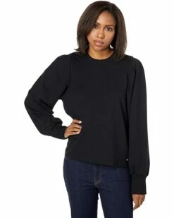 Calvin Klein Hoodies & Sweatshirts Balloon Sleeve Crew Neck Fashion Sweatshirt