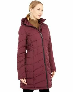 Calvin Klein Coats & Outerwear Zip Front Stretch Walker Length Coat with Hood and Side Pockets -Outlet Calvin Klein Store 71lMgL70adL. AC SR736920