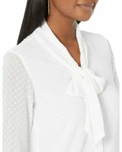 Calvin Klein Shirts & Tops Clipdot Long Sleeve Tie Neck 6 Calvin Klein Shirts & Tops Clipdot Long Sleeve Tie Neck -Outlet Calvin Klein Store 71lcs4mLhAL. AC SR736920