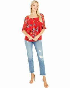 Calvin Klein Shirts & Tops Smocked Chiffon Blouse -Outlet Calvin Klein Store 71wRPCsoW1S. AC SR736920