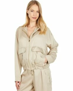 Calvin Klein Coats & Outerwear Crop Zip-Up Jacket