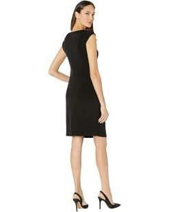 Calvin Klein Dresses Sleeveless Dress with Floral Applique -Outlet Calvin Klein Store 71zXbr0x zL. AC SR736920