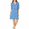 Calvin Klein Dresses Rayon Challis Floral Print Dress