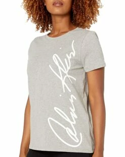 Calvin Klein Shirts & Tops Short Sleeve Fashion T-Shirt w/ Signature Logo -Outlet Calvin Klein Store 81AGGZj5a8S. AC SR736920
