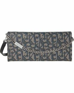 Calvin Klein Handbags Gina Shadow Jacquard Signature Crossbody