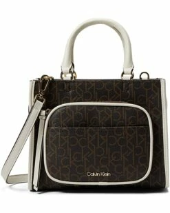Calvin Klein Handbags Sawyer Signature Satchel
