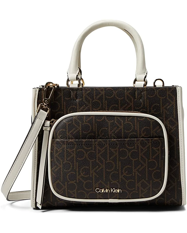 Calvin Klein Handbags Sawyer Signature Satchel 1 Calvin Klein Handbags Sawyer Signature Satchel