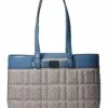 Calvin Klein Handbags Frankie Quilted Logo Tote