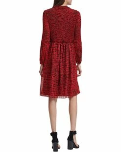 Calvin Klein Dresses Long Sleeve Dess with Ruffle Neck Detail -Outlet Calvin Klein Store 81J14OJOoeL. AC SR736920