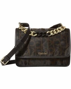 Calvin Klein Handbags Ariela Mesh Signature Crossbody