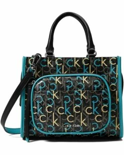 Calvin Klein Handbags Sawyer Signature Satchel