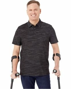 Calvin Klein Shirts & Tops Short Sleeve Single Dye Space Dye Polo