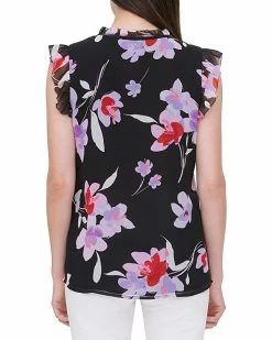 Calvin Klein Shirts & Tops Sleeveless Printed Blouse w/ Neck Tie Top -Outlet Calvin Klein Store 81c66bfwoqL. AC SR736920
