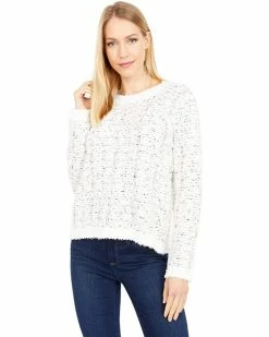 Calvin Klein Sweaters Tweed Knit Front Pocket Sweater