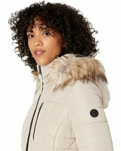 Calvin Klein Coats & Outerwear Walker Puffer with Chest Zip and Faux Fur Trim -Outlet Calvin Klein Store 81xIkvNH94L. AC SR736920