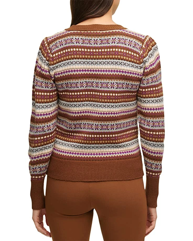 Calvin Klein Sweaters Fair Isle Crew Neck Sweater 3 Calvin Klein Sweaters Fair Isle Crew Neck Sweater - Image 3