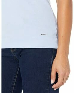 Calvin Klein Shirts & Tops Cuffed Sleeve Tee -Outlet Calvin Klein Store 91Idsdc YcL. AC SR736920