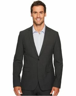 Outlet Calvin Klein Store 13 Calvin Klein Coats & Outerwear Slim Fit Two-Button Notch Lapel End on End Bi-Stretch Infinite Style Jacket