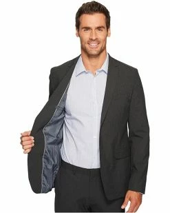 Calvin Klein Coats & Outerwear Slim Fit Two-Button Notch Lapel End on End Bi-Stretch Infinite Style Jacket -Outlet Calvin Klein Store 91YpdaJaDSL. AC SR736920
