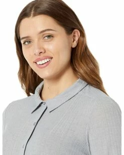 Calvin Klein Shirts & Tops Collared Long Sleeve Knit Top -Outlet Calvin Klein Store 91lYIn8OO4L. AC SR736920